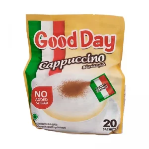 قهوه فوری کاپوچینو بدون شکر گوددی بسته 20 عددی