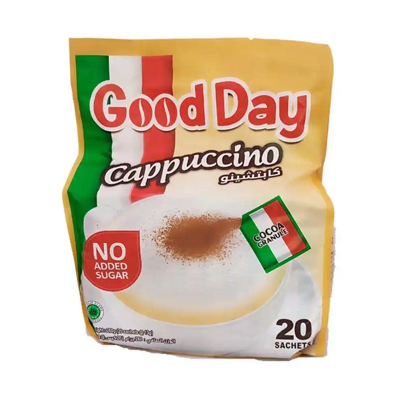 قهوه فوری کاپوچینو بدون شکر گوددی بسته 20 عددی